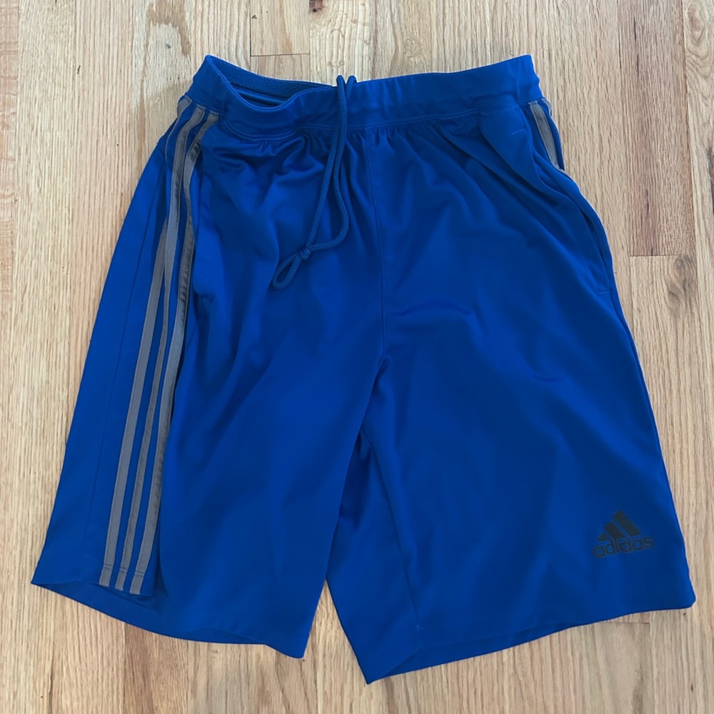 Adidas Men's Royal Blue Athletic Shorts